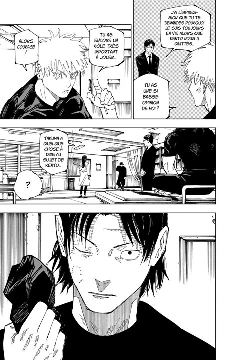 Scan Jujutsu Kaisen Chapitre 222 VF Lecture en ligne